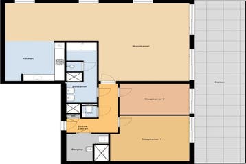 Appartement Osdorper Ban in Amsterdam, Huizen en Kamers, Via bemiddelaar, Appartement, Amsterdam, Amsterdam