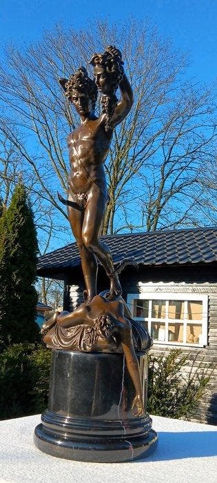 Benvenuto Cellini - sculptuur, imposant , groot en zwaar, Antiek en Kunst, Kunst | Designobjecten