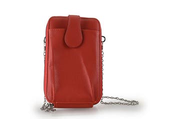 Charm London Crossbodytas Rood, Sieraden, Tassen en Uiterlijk, Tassen | Damestassen, Verzenden, Zo goed als nieuw, Rood