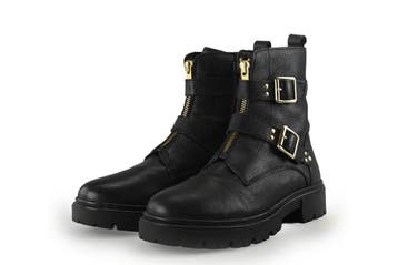 Sub55 Enkellaarzen Meisjes in maat 35 Zwart, Verzenden, Jongen of Meisje, Schoenen, Zo goed als nieuw