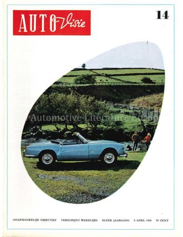 1966 AUTOVISIE MAGAZINE 14 NEDERLANDS, Nieuw, Author