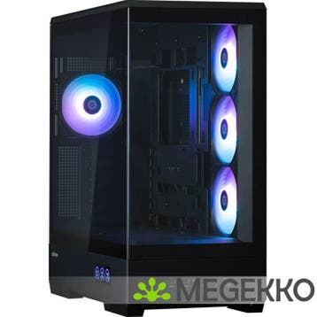 Zalman P50 DS Black Midi Tower Zwart, Computers en Software, Computerbehuizingen, Verzenden, Nieuw