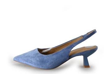 Manfield Slingbacks in maat 40 Blauw, Kleding | Dames, Zo goed als nieuw, Manfield, Verzenden, Blauw