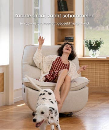 Fauteuil - Relaxfauteuil - Relaxstoel - Schommelstoel - Lich, Verzenden, Zo goed als nieuw