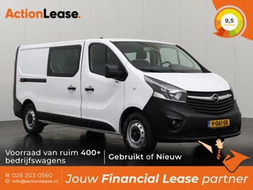 Opel Vivaro Dubbel cabine L2 H1 2018 Diesel Handgeschakeld, Auto's, Opel, Vivaro, Wit, Nieuw, Dealer onderhouden