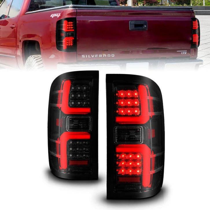 ANZO 15-19 Chevrolet Silverado 2500 HD/3500 HD LED Taillight, Auto-onderdelen, Verlichting, Ophalen of Verzenden