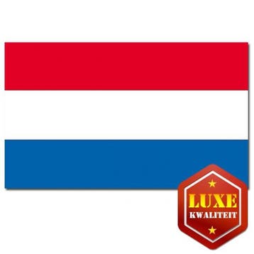 Nederlands vlaggen 200x300 cm - Nederland versiering, Ophalen of Verzenden, Nieuw