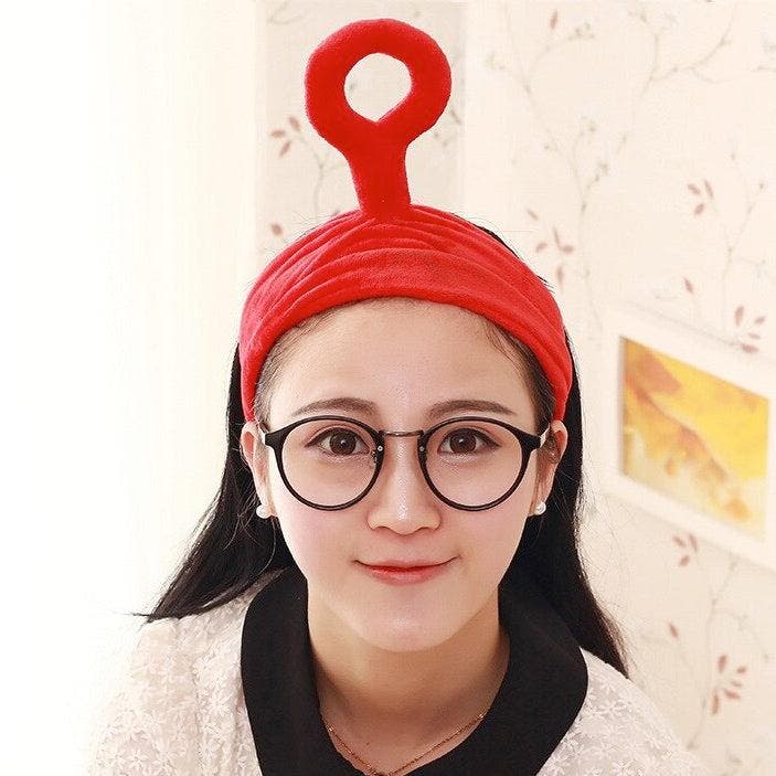 Teletubbie Haarband - Po Rood, Hobby en Vrije tijd, Feestartikelen, Ophalen of Verzenden