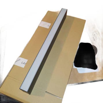 Black Led Ceiling Light 276ma - Wandlamp, Ophalen of Verzenden, Gebruikt, Overige materialen