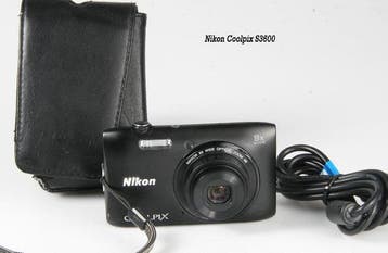 Nikon Coolpix S3600 - 20.1 MP - lezen/read - Digitale, Nieuw