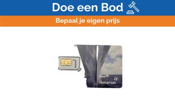 Bieden: Inmarsat Vizada Fleet Broadband SIM Card for Reliab, Watersport en Boten, Ophalen of Verzenden, Nieuw, Communicatie