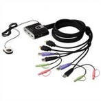 HDMI switch | Aten | 2-poorts, Audio, Tv en Foto, Audiokabels en Televisiekabels, Verzenden, Nieuw