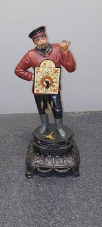 Zwarte Woud Clockman klok - PVR - - Gietijzer - 1950-1960