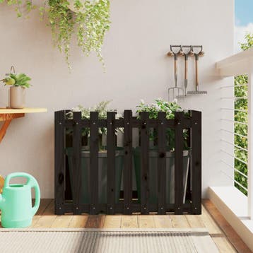 vidaXL Plantenbak verhoogd hekontwerp 100x50x70 cm, Verzenden, Nieuw, 60 tot 100 cm, 60 cm of meer