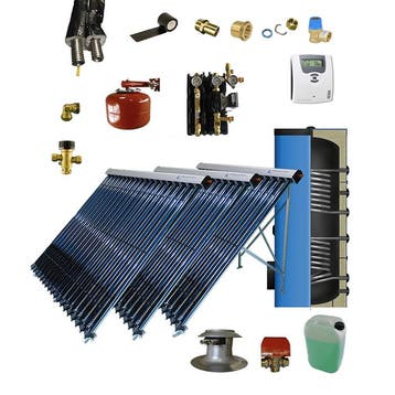 CV verwarming en tapwater zonneboiler 400L+ 3 x Prisma Pro, Verzenden, Nieuw