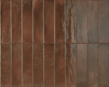 Vloertegel/Wandtegel Bruin 7,5x30cm (Muurtegels), Doe-het-zelf en Verbouw, Tegels, Keramiek, Nieuw, 20 tot 40 cm, 10 m² of meer