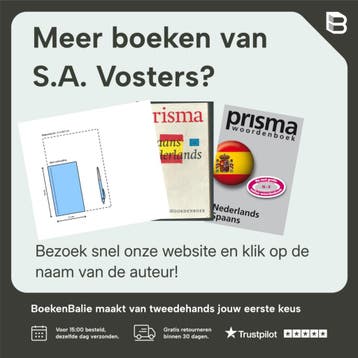 PRISMA WOORDENBOEK NED SPAANS NWE SP - S.A. Vosters, Boeken, Verzenden, Gelezen, S.A. Vosters