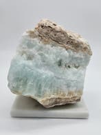 Caribbean Blue Calciet Ruw (Interieurstuk) Zie filmpje, Verzamelen, Ophalen of Verzenden