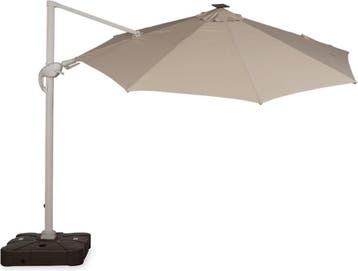Lanterfant Hangparasol Duuk Ø330 cm - Ecru, Tuin en Terras, Parasols, Ophalen of Verzenden, Nieuw