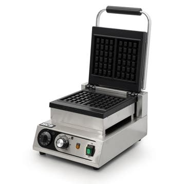 HCB Wafelijzer - Luikse wafels - 2 st - 230V - RVS, Verzenden, Nieuw in verpakking