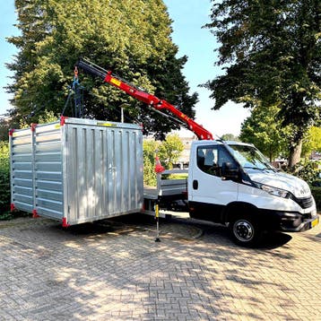 Opslagcontainer Verhuiscontainer voor de deur huren