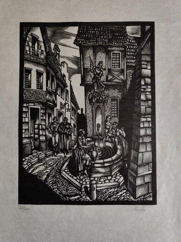 Josef Diveky (1887-1951) - Faust