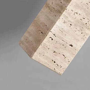Nieuwe Wabi Sabi Hanglamp – Travertijn Plafondlamp voor Huut, Verzenden, Nieuw