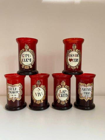 Apothekerspot (6) - Glas