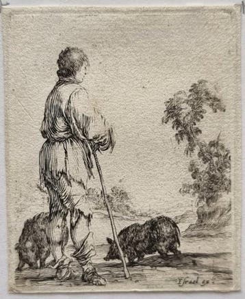 Stefano Della Bella (1610-1664) - l figliol prodigo che
