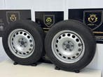 Fiat Scudo 2 banden met velgen 215/65R16 bj.2023, 16 inch, Banden en Velgen, All Season, Gebruikt