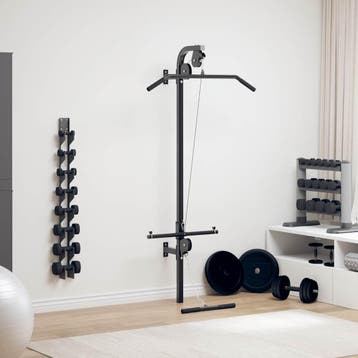 vidaXL Home gym met 2 katrollen wandgemonteerd, Verzenden, Nieuw