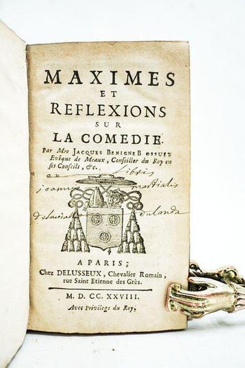 Jacques Bénigne Bossuet - Maximes et réflexions sur la