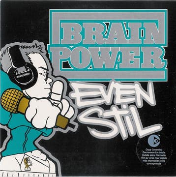 cd single card - Brainpower - Even Stil (SIGNED BY ARTIST), Verzenden, Zo goed als nieuw, Hiphop en Rap