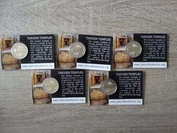 Malta. 2 Euro 2021 Tarxien (5 stuks) (Zonder minimumprijs)