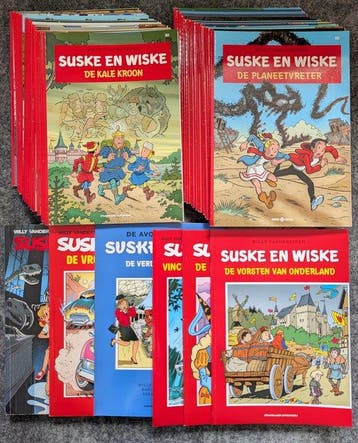 Suske en Wiske in de range 339 t/m 382 - inclusief hommage, Nieuw
