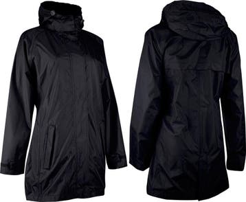 Ralka - 36 Regenjas Deluxe Lang Model - Dames - Zwart/Aqua, Verzenden, Nieuw