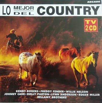 cd - Various - Lo Mejor Del Country, Verzenden, Zo goed als nieuw
