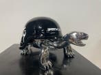 Van Apple - The Silver Peace Turtle - Banksy Elephant