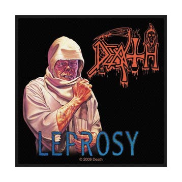 Death - Leprosy - patch officiële merchandise, Ophalen of Verzenden, Nieuw, Kleding