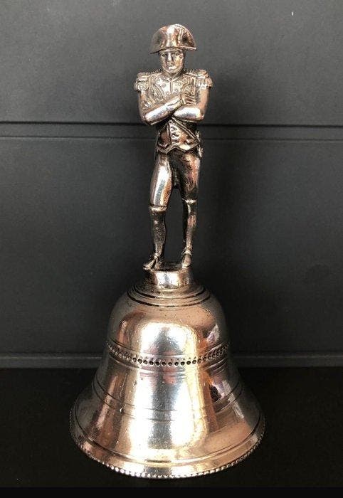 Argentiere: Pagliari Luigi - Beeldje - Campanello con, Antiek en Kunst, Antiek | Goud en Zilver