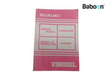 Instructie Boek Suzuki VS 800 Intruder 1992-1997 (VS800, Verzenden, Gebruikt