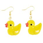 Fako Bijoux - Oorbellen - Badeendjes - Eendjes - Kunststof -, Verzenden, Nieuw
