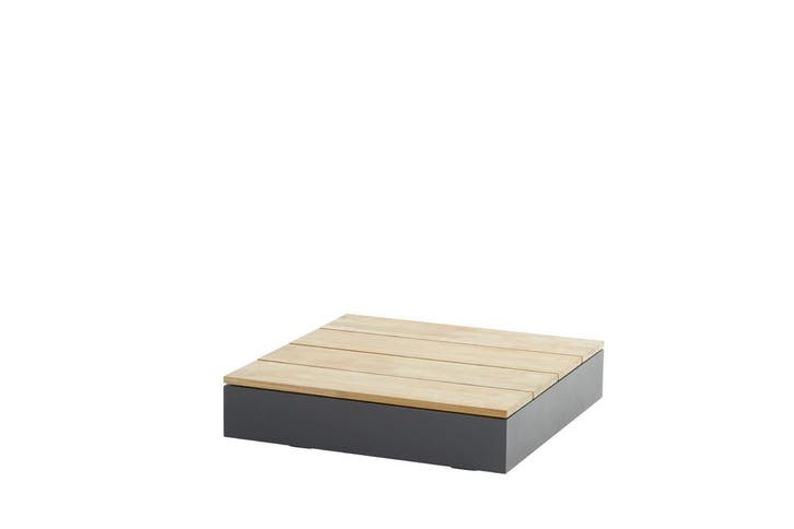 4 Seasons Outdoor Ibiza teak loungetafel 84 x 84 cm SALE |, Tuin en Terras, Tuinsets en Loungesets, Ophalen of Verzenden