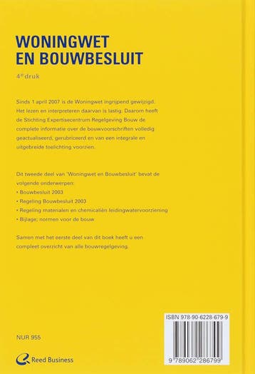 Woningwet en Bouwbesluit 1 en 2 9789062286799, Boeken, Verzenden, Zo goed als nieuw, N.P.M. Scholten