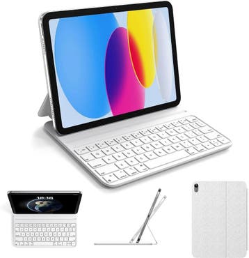 Beschermhoes met toetsenbord ipad 10 | retourdeal 35% kor..., Ophalen of Verzenden, Nieuw