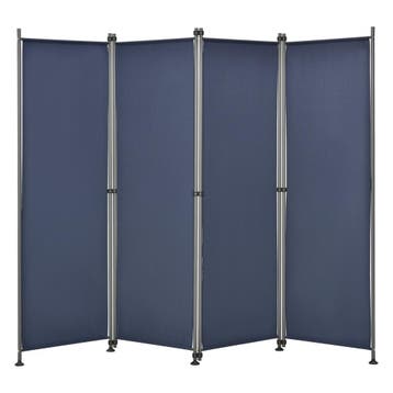 Tuinscherm scheidingswand zonwering 170x215 cm donkerblauw, Verzenden, Nieuw
