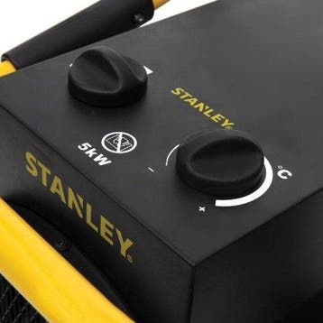 2dekans | Stanley Elektrische Luchtverhitter STN5000RN –, Witgoed en Apparatuur, Ophalen of Verzenden, Zo goed als nieuw