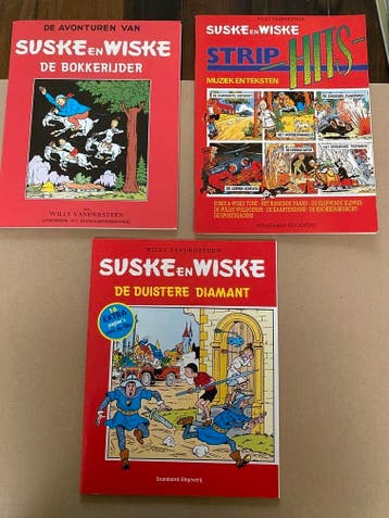 3 Verzamelaars-items Suske en Wiske - NIEUW, Verzenden, Suske en Wiske, Zo goed als nieuw, Boek of Spel