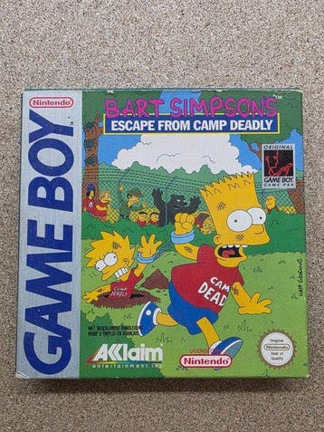 Nintendo - Gameboy Classic - Bart Simpsons escape from, Nieuw