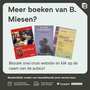 Mijn leed, mijn lief / Lifetime - B. Miesen 9789021597232, Verzenden, Gelezen, B. Miesen